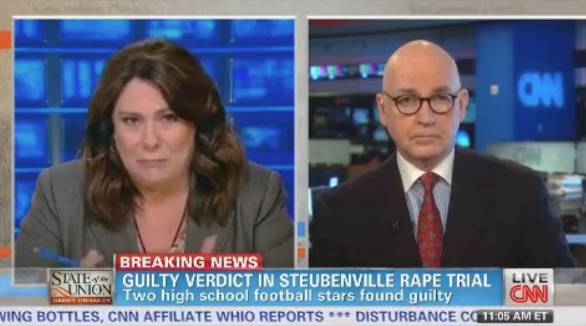 "Det svåraste för dessa unga män är att bli stämplade som sexualförbrytare", sa CNN:s rättslige expert Paul Callan (t.h.) i direktsändning